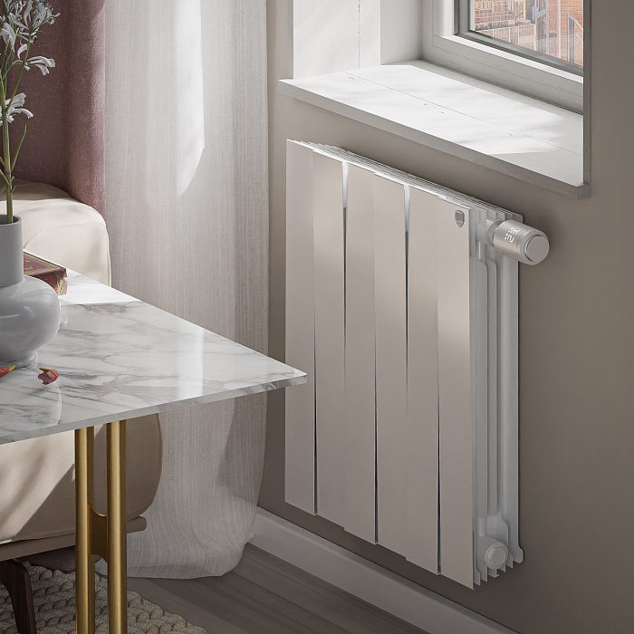 Алюминиевый радиатор Royal Thermo PianoForte 500 Bianco Traffico 