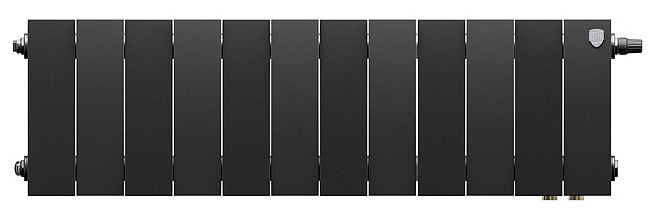 Алюминиевый радиатор Royal Thermo PianoForte 200 Noir Sable 