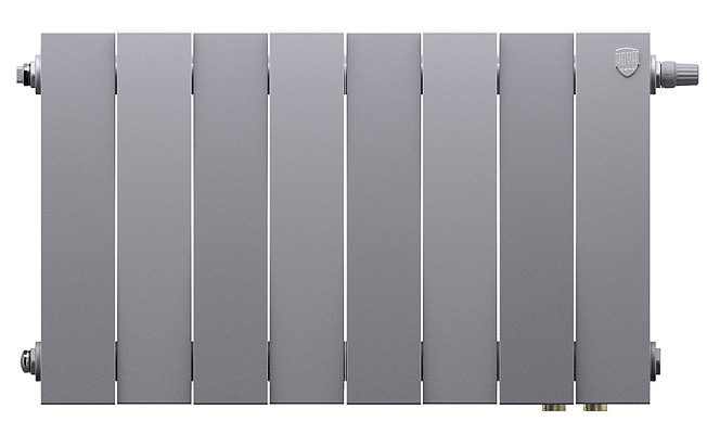 Алюминиевый радиатор Royal Thermo PianoForte 300 Silver Satin VDR80 