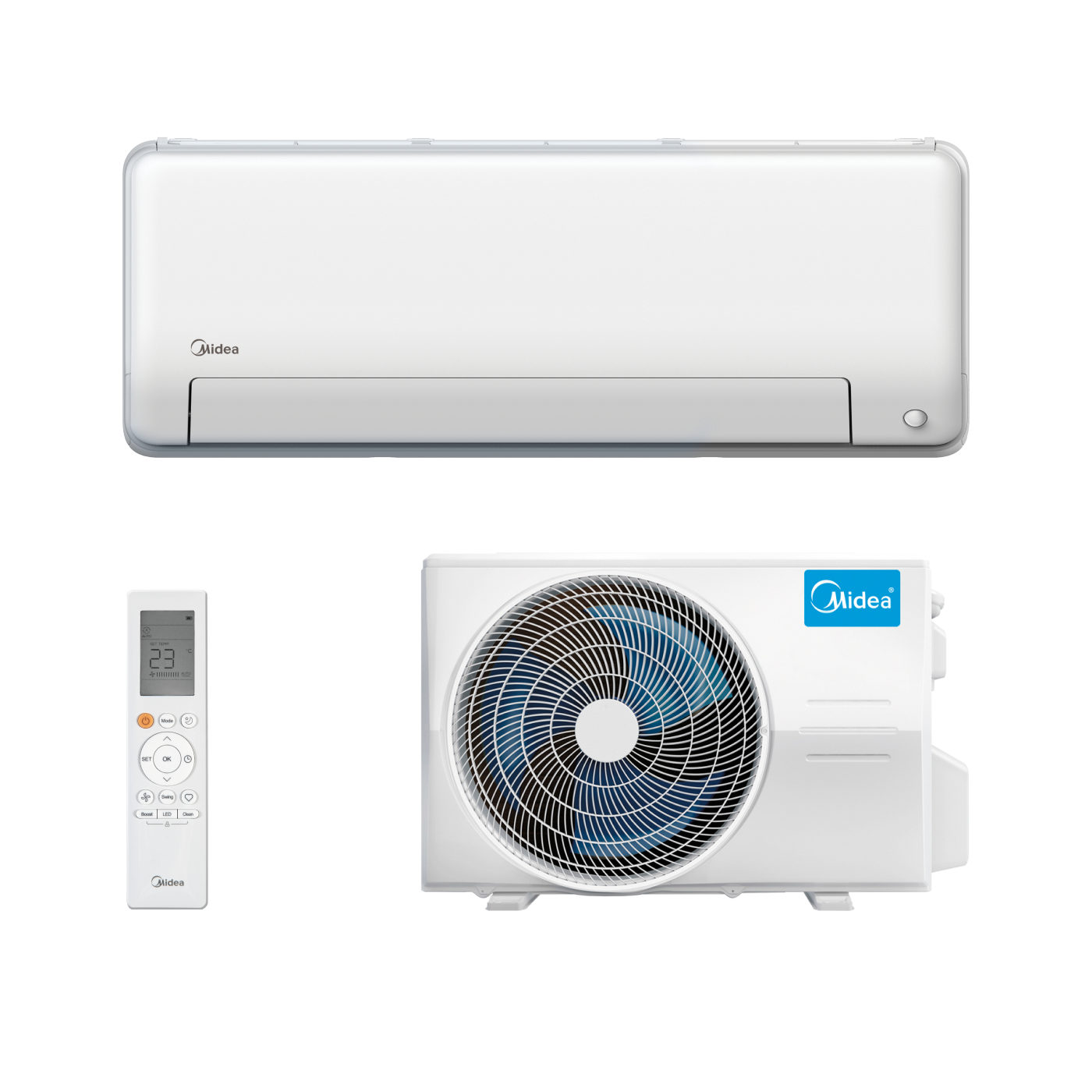Кондиционер Midea HeatForce MSHP-24N8D6-I/MSHP-24N8D6-O