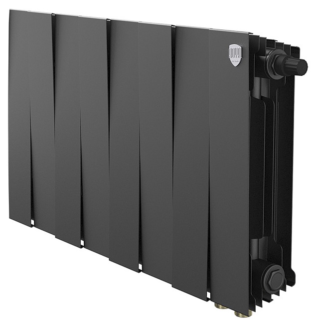 Алюминиевый радиатор Royal Thermo PianoForte 300 Noir Sable VDR80 