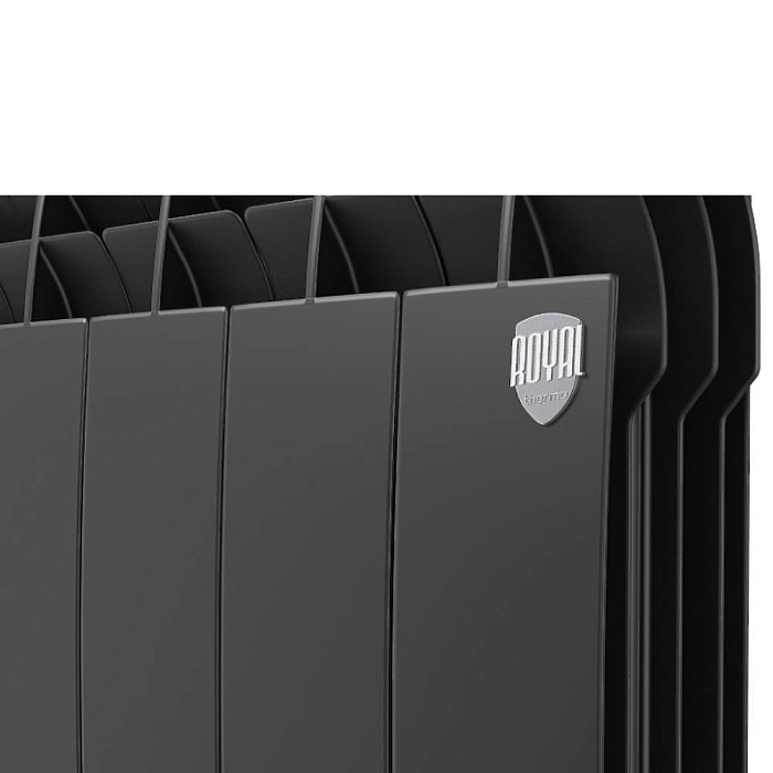 Алюминиевый радиатор Royal Thermo Biliner Alum 500 Noir Sable 