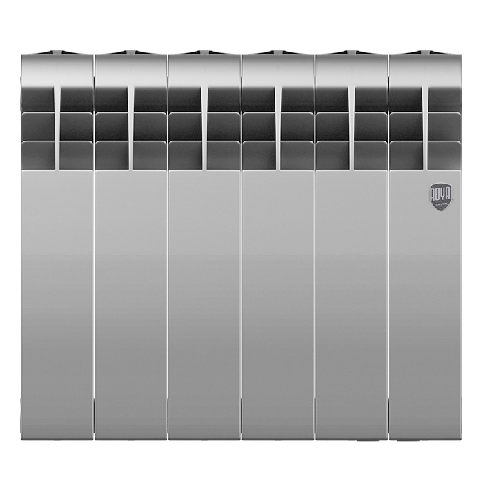 Алюминиевый радиатор Royal Thermo Biliner 350 Silver Satin 