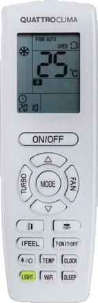 Кондиционер Quattroclima Lanterna QV-LA24WAE/QN-LA24WAE