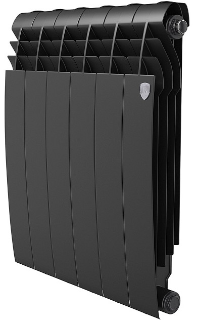 Алюминиевый радиатор Royal Thermo BiLiner 500 Noir Sable 