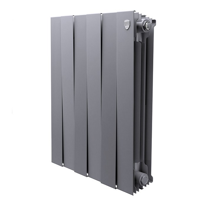 Алюминиевый радиатор Royal Thermo PianoForte 500 Silver Satin 