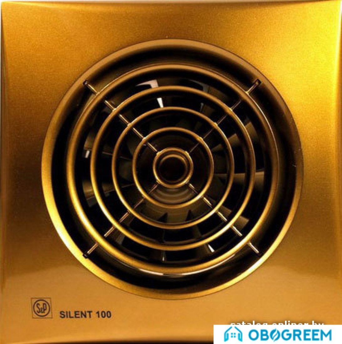 Осевой вентилятор Soler&Palau Silent-100 CZ Gold [5210604300]