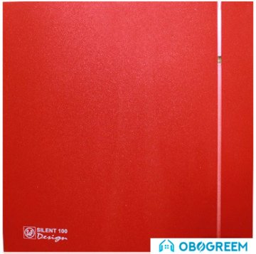 Осевой вентилятор Soler&Palau Silent-100 CZ Red Design - 4C [5210611800]