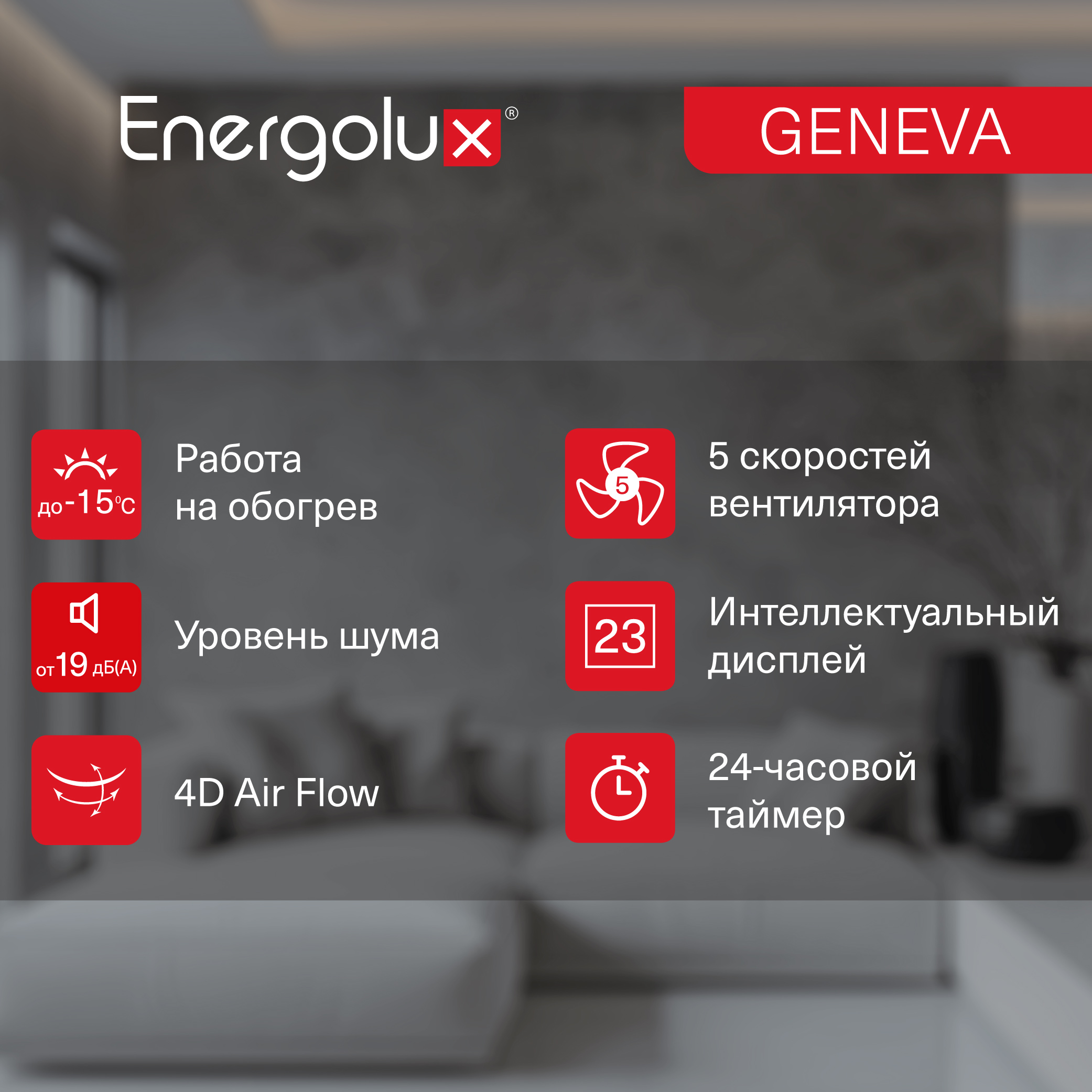 Кондиционер Energolux Geneva 3 SAS07G3-AI/SAU07G3-AI