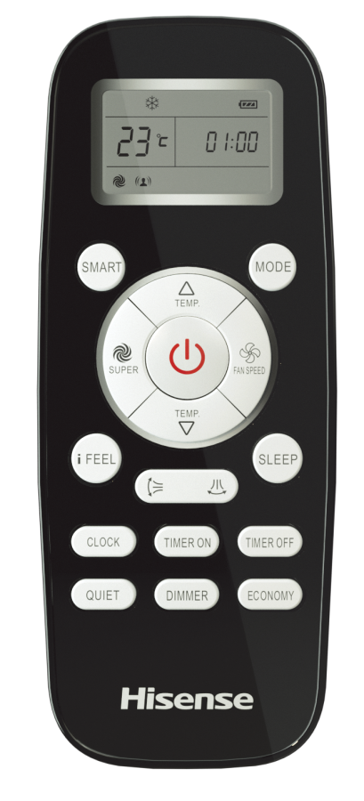 Кондиционер Hisense Black Crystal DC AS-13UW4RVETG01